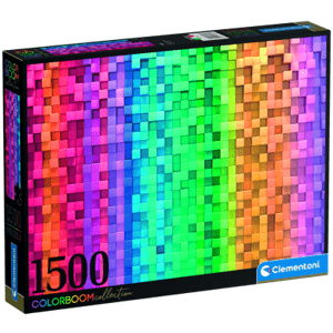 Clementoni - Puzzle 1500 ColorBoom: Pixel