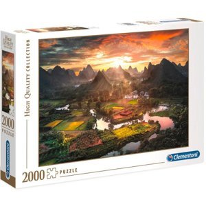 Clementoni - Puzzle 2000 View of China