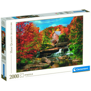 Clementoni - Puzzle 2000 Mlýn Glade Creek