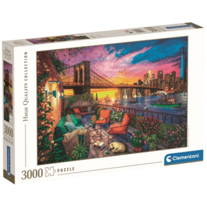 Clementoni - Puzzle 3000 Západ slunce nad Manhattanem