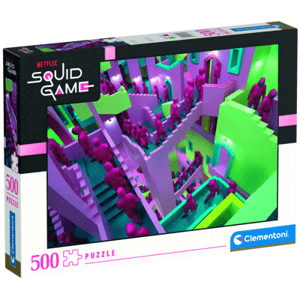 Clementoni - Puzzle 500 Netflix: Squid game (Hra na oliheň)