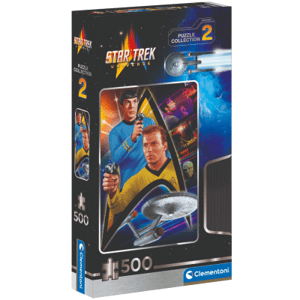 Clementoni - Puzzle 500 Star Trek: Kirk a Spock