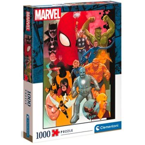 Clementoni - Puzzle 1000 Marvel 80