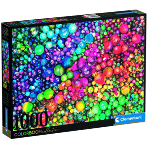 Clementoni - Puzzle 1000 ColorBoom: Marvellous Marbles