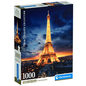 Clementoni - Puzzle 1000 Tour Eiffel