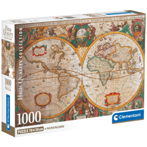 Clementoni - Puzzle 1000 Old map