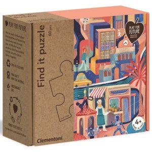 Clementoni - Puzzle 60 Město