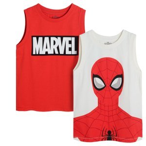 COOL CLUB - Chlapecké tričko bez rukávů 2ks Spider-Man vel.122