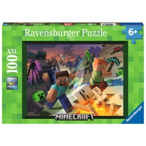 Ravensburger Minecraft Monstra z Minecraftu 100 dílků
