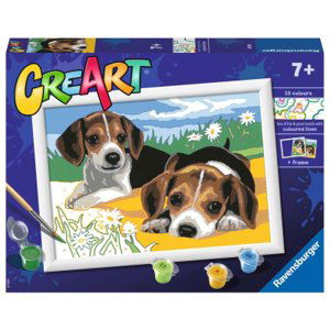 Ravensburger CreArt Štěňata Jack Russella