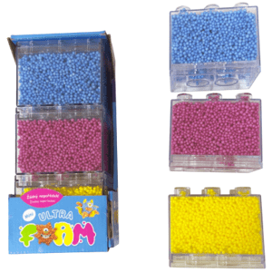 Ultra Foam 3 pack mini (modrá, nachová, žlutá)