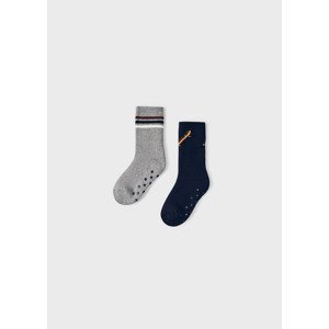 2 pack froté ponožek s protiskluzem SKATE tmavě modré MINI Mayoral velikost: 6 (EU 27-31)