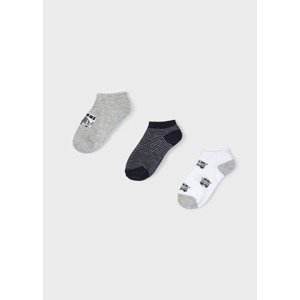 3 pack nízkých ponožek DODÁVKY šedé MINI Mayoral velikost: 4 (EU 23-26)