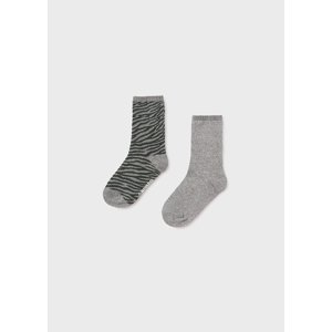 2 pack ponožek TYGR šedé MINI Mayoral velikost: 6 (EU 27-31)