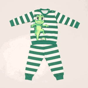 Pyžamo chameleon zelené BABY Extreme Intimo velikost: 86
