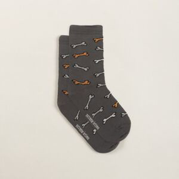 Ponožky šedé kosti extreme intimo velikost: 24/27