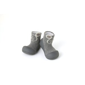 ATTIPAS Botičky Teddy Gray velikost: L/EURO 21,5 / 116-125 mm