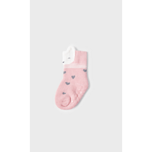 Ponožky froté s protiskluzem srdíčka Newborn Mayoral velikost: 3 (EU 16)