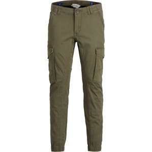 Jack & Jones Junior Kalhoty 'Paul' khaki