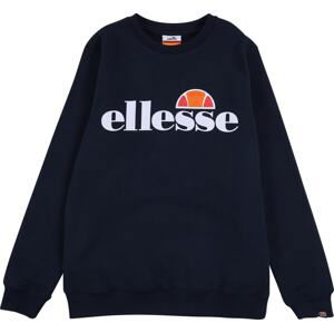 ELLESSE Mikina 'Siobhen' námořnická modř / oranžová / červená / bílá