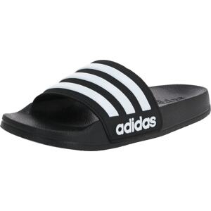 ADIDAS SPORTSWEAR Plážová/koupací obuv 'Adilette' černá / bílá