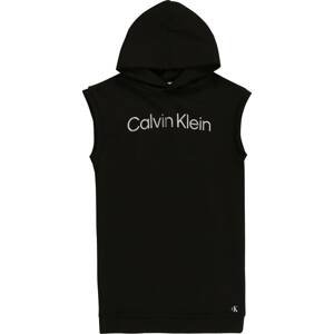 Calvin Klein Jeans Šaty šedá / černá