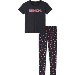 BENCH Pyžamo námořnická modř / pink