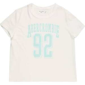 Abercrombie & Fitch Tričko světlemodrá / bílá