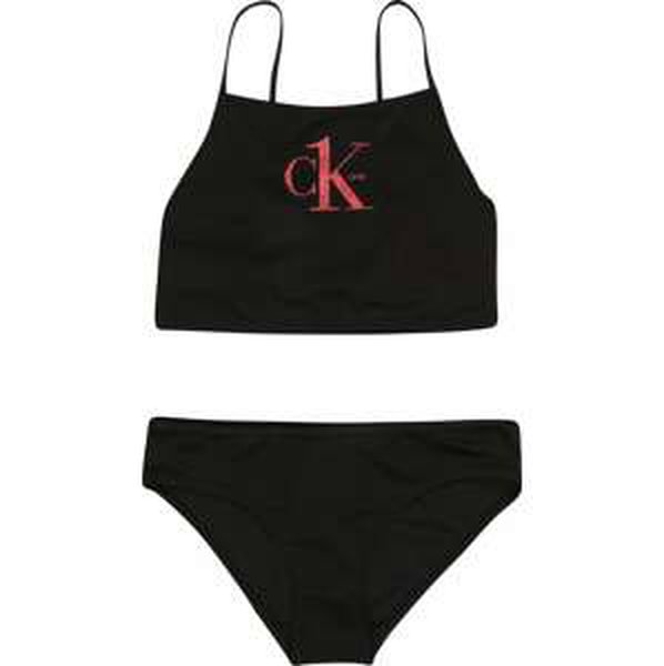 Calvin Klein Swimwear Bikiny světle červená / černá