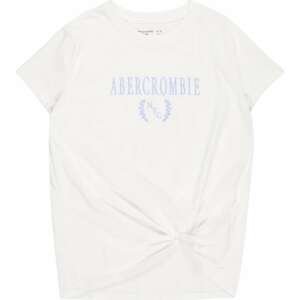 Abercrombie & Fitch Tričko světlemodrá / bílá