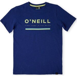 O'NEILL Tričko ' Sunset' námořnická modř / žlutá / mátová