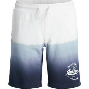 Jack & Jones Junior Kalhoty 'Tarif' námořnická modř / chladná modrá / bílá
