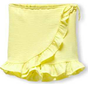 KIDS MINI GIRL Kalhoty 'Mette' pastelově žlutá
