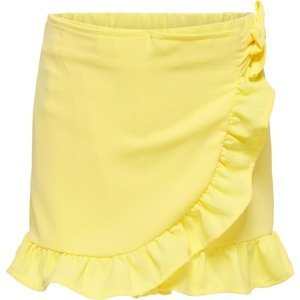 KIDS ONLY Kalhoty 'Mette' pastelově žlutá