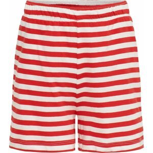 KIDS ONLY Kalhoty 'May' červená / bílá