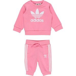 ADIDAS ORIGINALS Joggingová souprava starorůžová / bílá