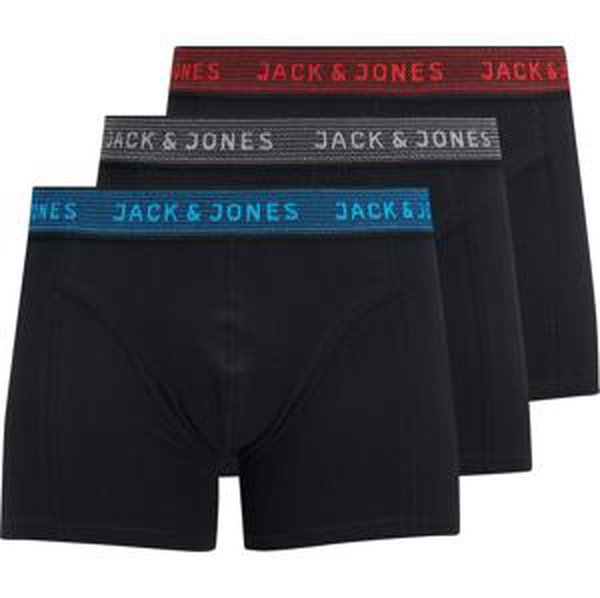 Jack & Jones Junior Spodní prádlo modrá / šedá / červená / černá
