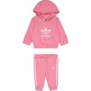 ADIDAS ORIGINALS Joggingová souprava světle růžová / bílá