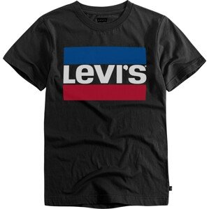 LEVI'S Tričko královská modrá / červená / černá / bílá