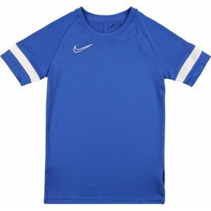 NIKE Funkční tričko královská modrá / bílá