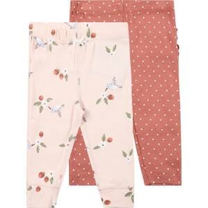 Carter's Kalhoty zelená / pink / růže / bílá
