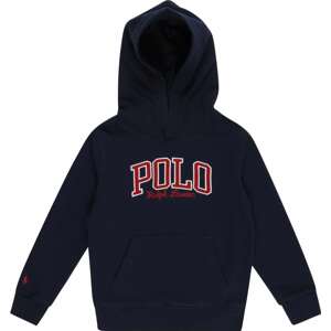 Polo Ralph Lauren Mikina noční modrá / červená / bílá