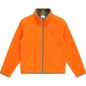 Polo Ralph Lauren Mikina khaki / oranžová