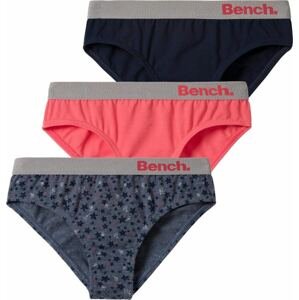 BENCH Spodní prádlo tmavě modrá / čedičová šedá / korálová