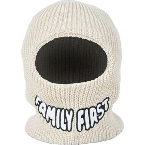 FAMILY 1ST FAMILY 4EVER Čepice 'Big Smile Balaclava' offwhite