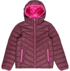 ICEPEAK Outdoorová bunda pink / burgundská červeň