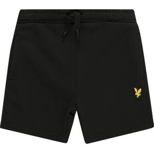 Lyle & Scott Kalhoty žlutá / černá