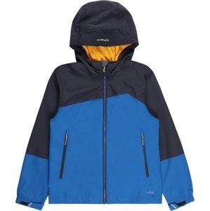 ICEPEAK Outdoorová bunda 'KAARST' modrá / námořnická modř / oranžová