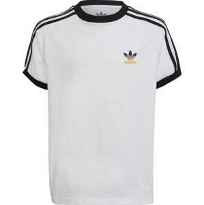 ADIDAS ORIGINALS Tričko černá / bílá