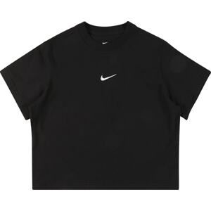 Nike Sportswear Tričko černá